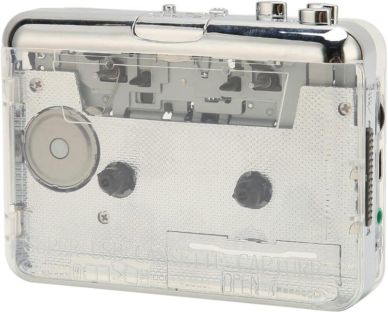 Cassette Player to MP3 Converter with Editing Software for Windows and Mac OS X Retro Style Music Player - Image 1